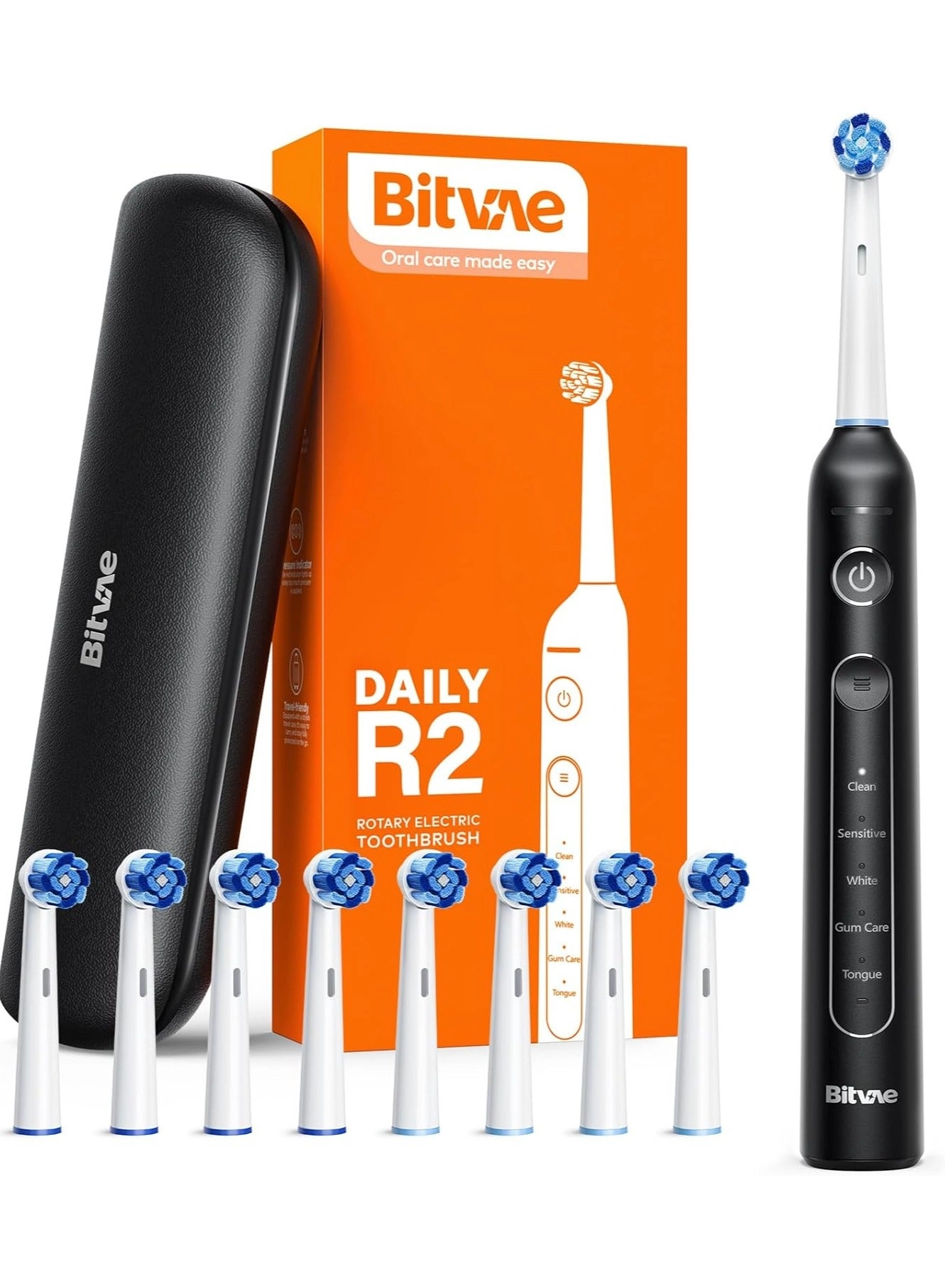 R2 - Rotating 8 Brush Heads 5 Modes