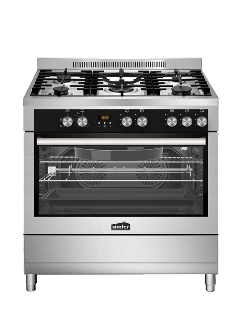 Simfer Semi Professional SMF9066SS GAS Cooker