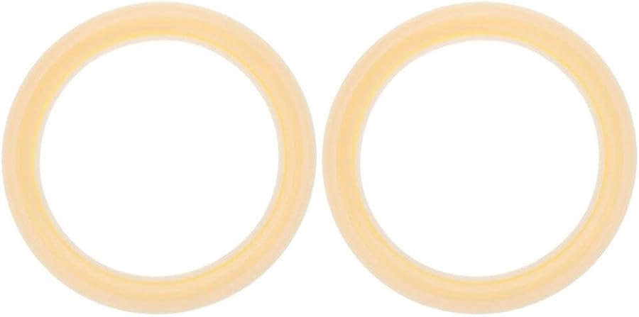 Housoutil Rubber Sealing Ring Kit - Espresso Beige 2 Pieces