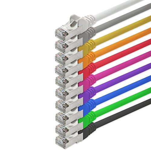 CAT5 UTP Network Patch Cables - 0.25m