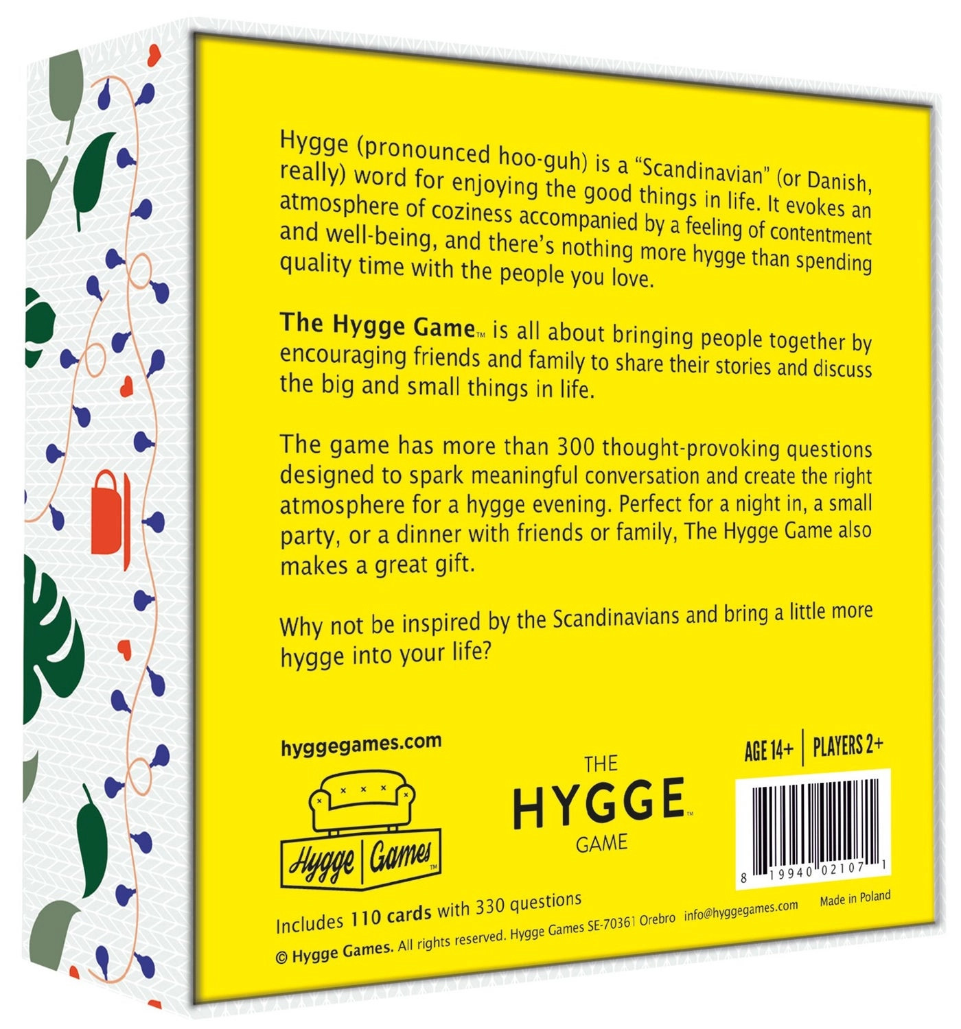 The Hygge Game - Cozy Conversation In Pleasant Company