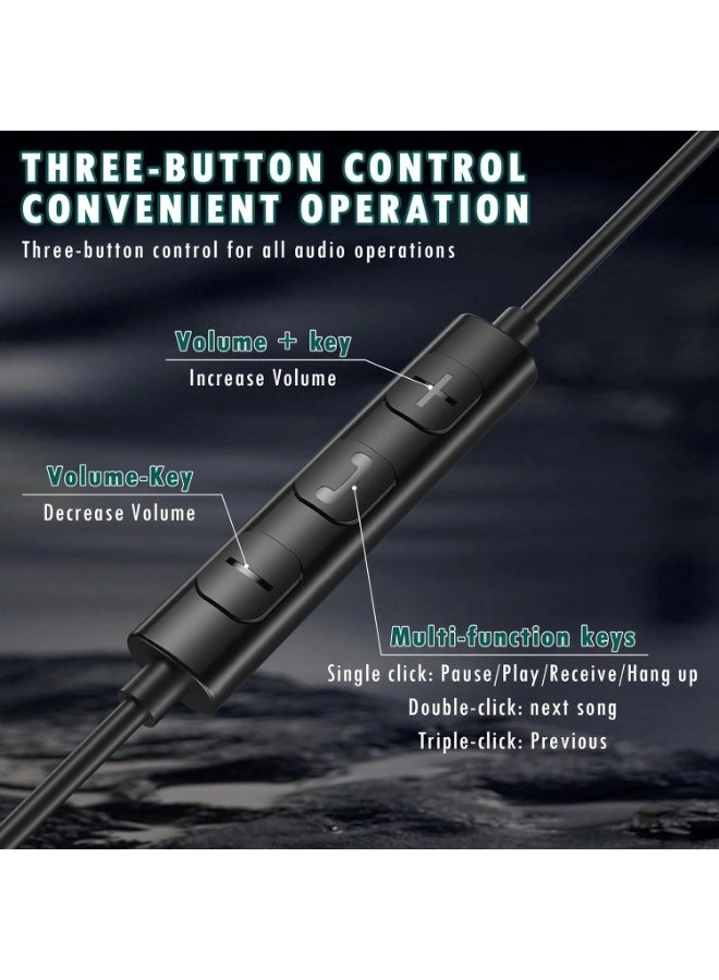 USB C Headphones Wired Earbud