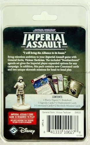 Star Wars: Imperial Assault: General Sorin (Villain)