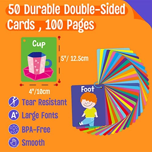 Cognitive Flashcards - 36 months - 8 years 50 pieces