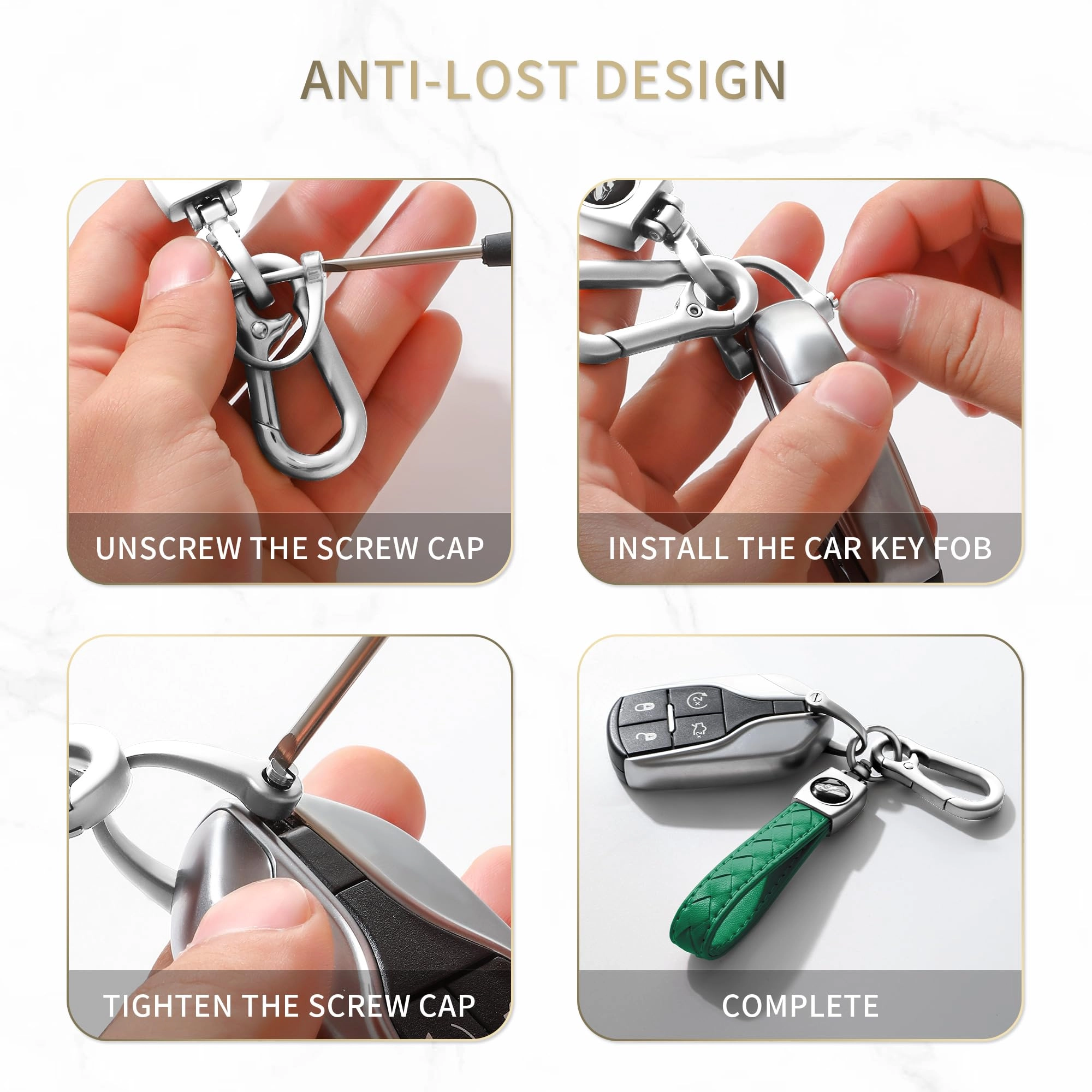 Carabiner Keychain - Car