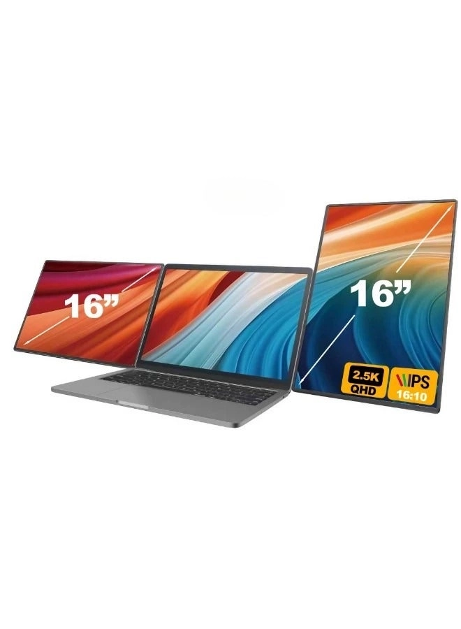 V2COM Portable Laptop Monitor Extender - V2-N2 16.1 Inches 1920 x 1200