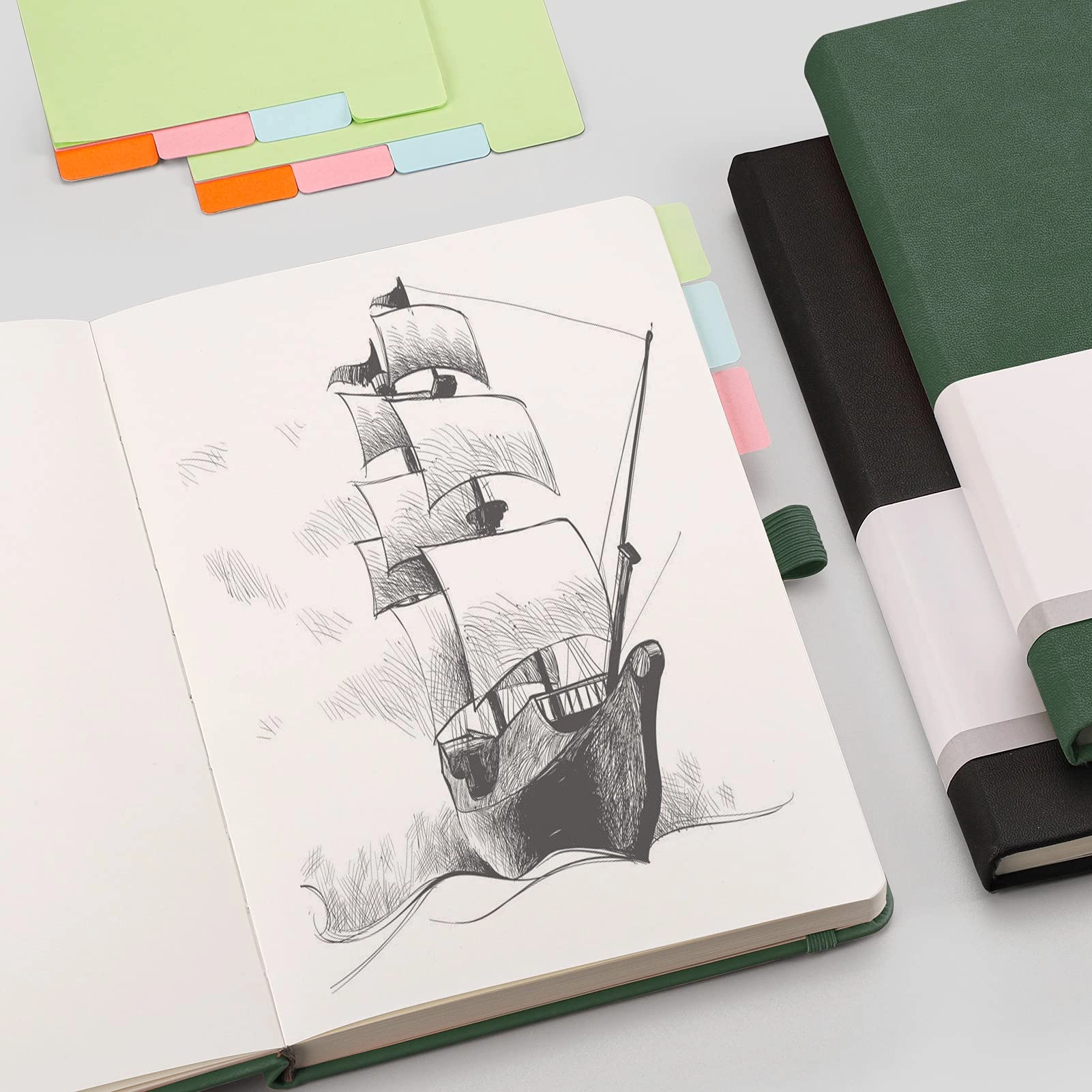 Blank Notebook A5 Hardcover - Blank 96 Sheets