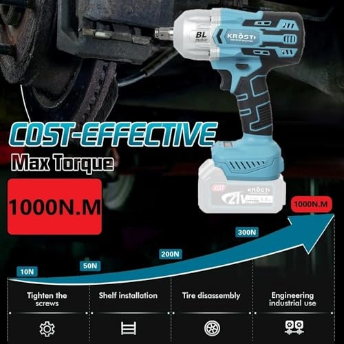 Pro Series Cordless Impact Wrench - 1000nm 1/2"