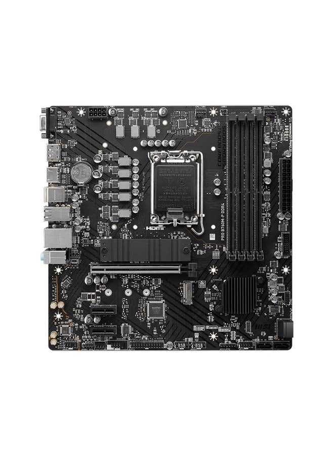 PRO B760M-P - DDR4 LGA 1700 PCIe 4.0