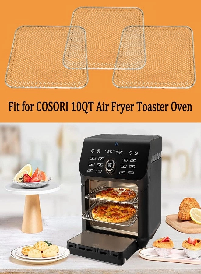 Air Fryer Oven Mesh Rack - 3PCS Dishwasher Safe