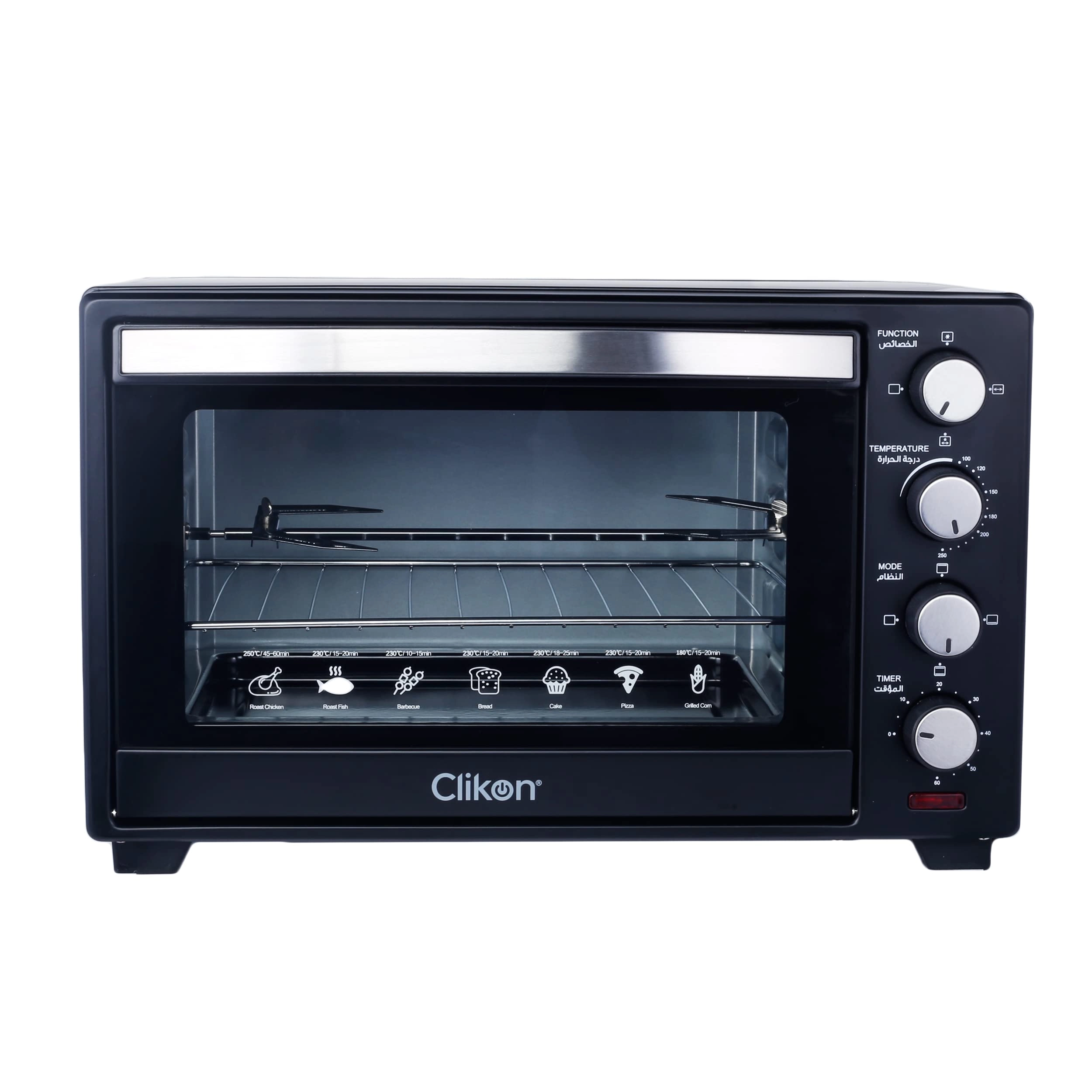 Clikon Toaster Oven - 38 Liter