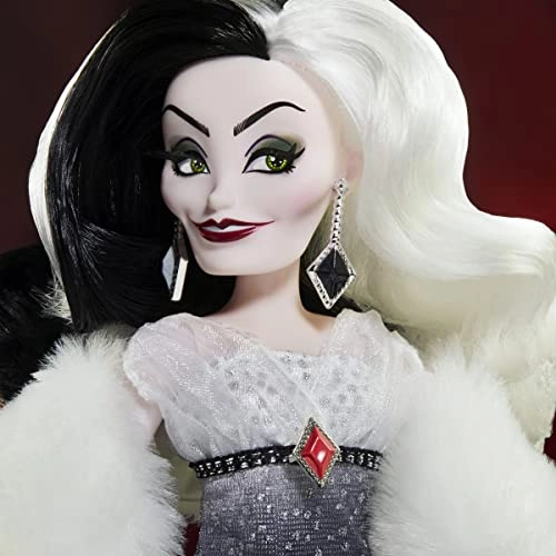 Cruella De Vil Fashion Doll - Contemporary Style Collectible Ages 6+