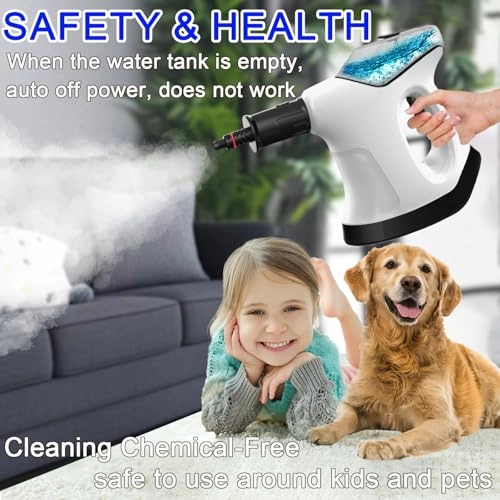 Handheld Steam Cleaner - 400 ml/min
