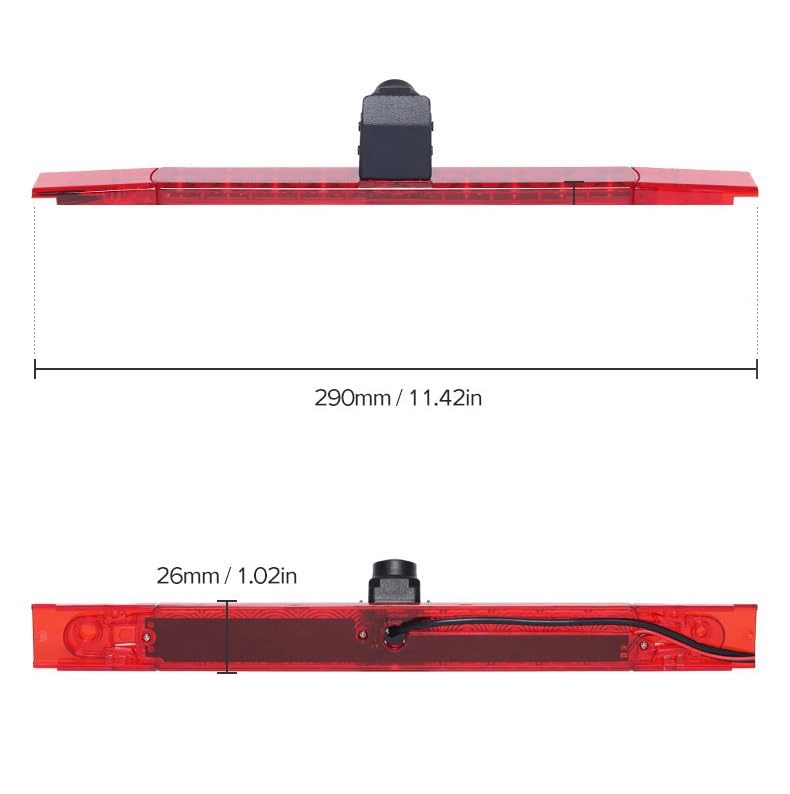 LCD TFT Colour Display Monitor + Car Camera - Night vision 1280 x 720