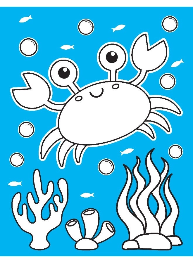 Neon Colour & Sticker Dots - Under Ocean (Book 3)