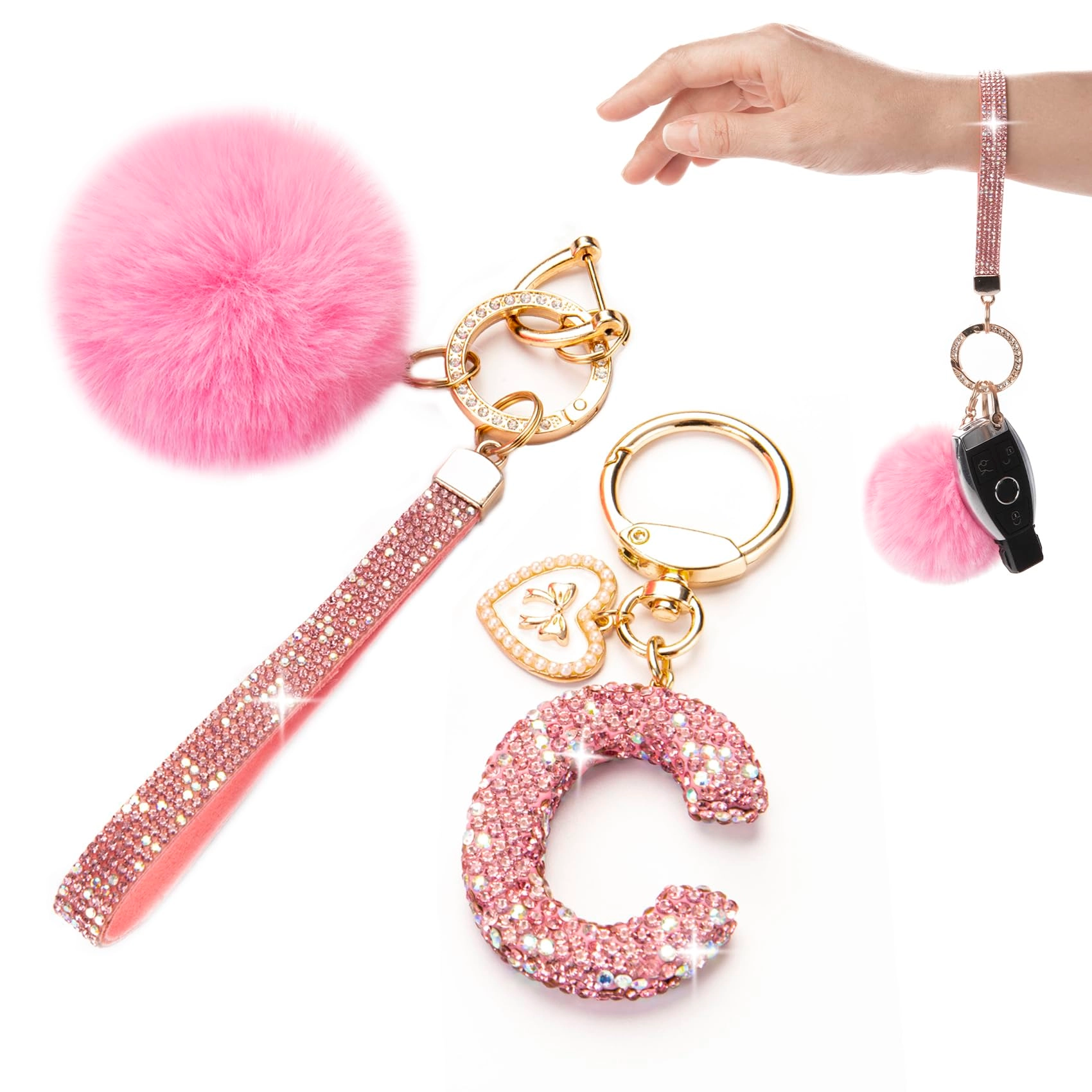 Initial Keychain - Letter