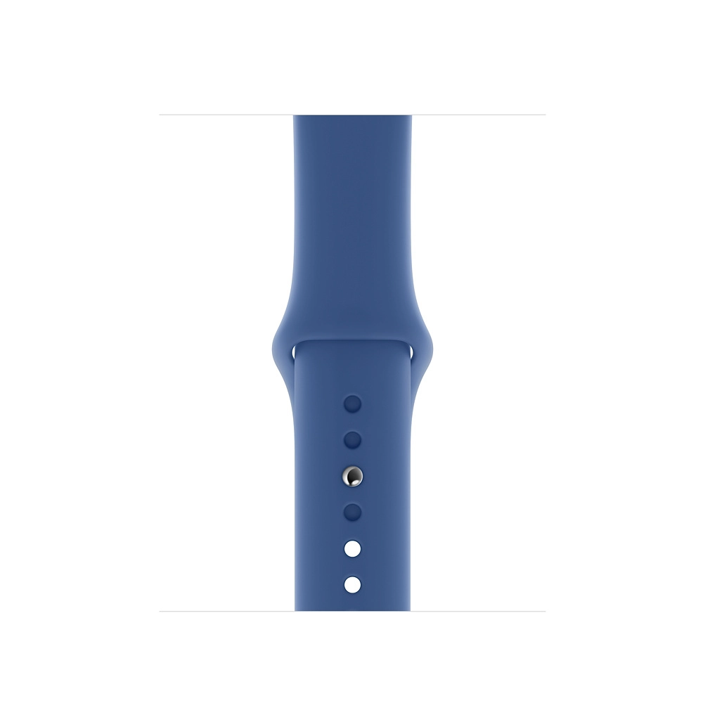Sport Band for Apple Watch 40mm - Fluoroelastomer Pin-and-Tuck Blue Small/Medium