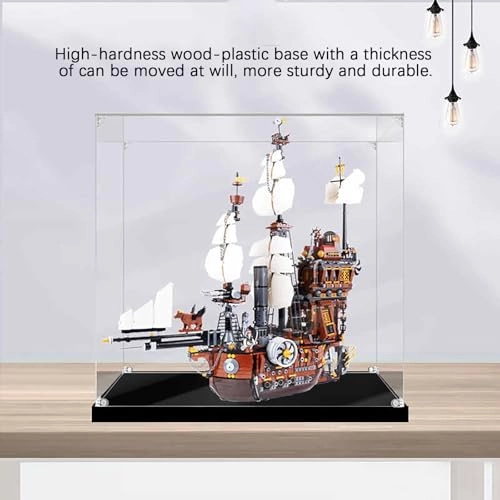 Acrylic transparent display box - 3mm 64 x 25 x 66 cm