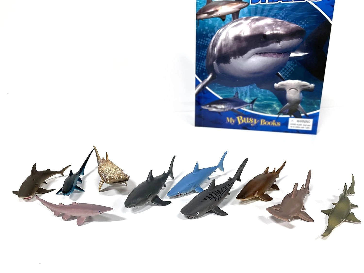 World of Sharks My Busy Board Book - 3 years+