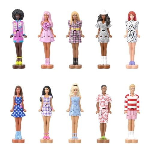 Barbie Fashionistas - Mini Plastic Ages 4+