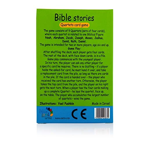 Bible Stories Quartets - Card Game