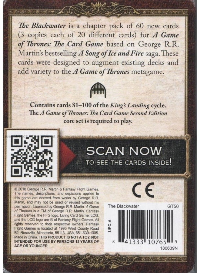 A Game of Thrones LCG 2nd Edition: The Blackwater Chapter Pack