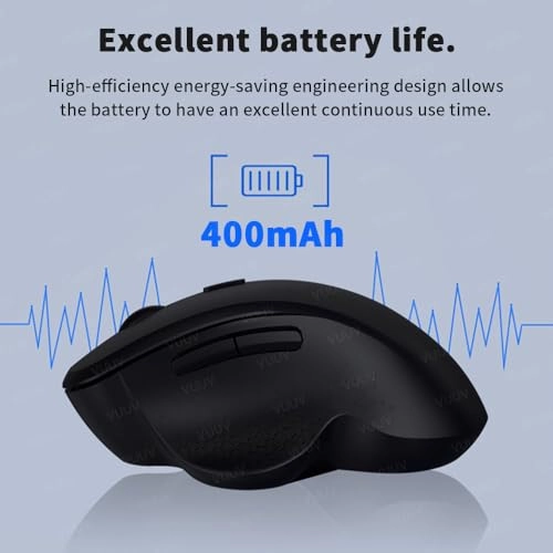 Cute Ergonomic Wireless Mouse - Wireless