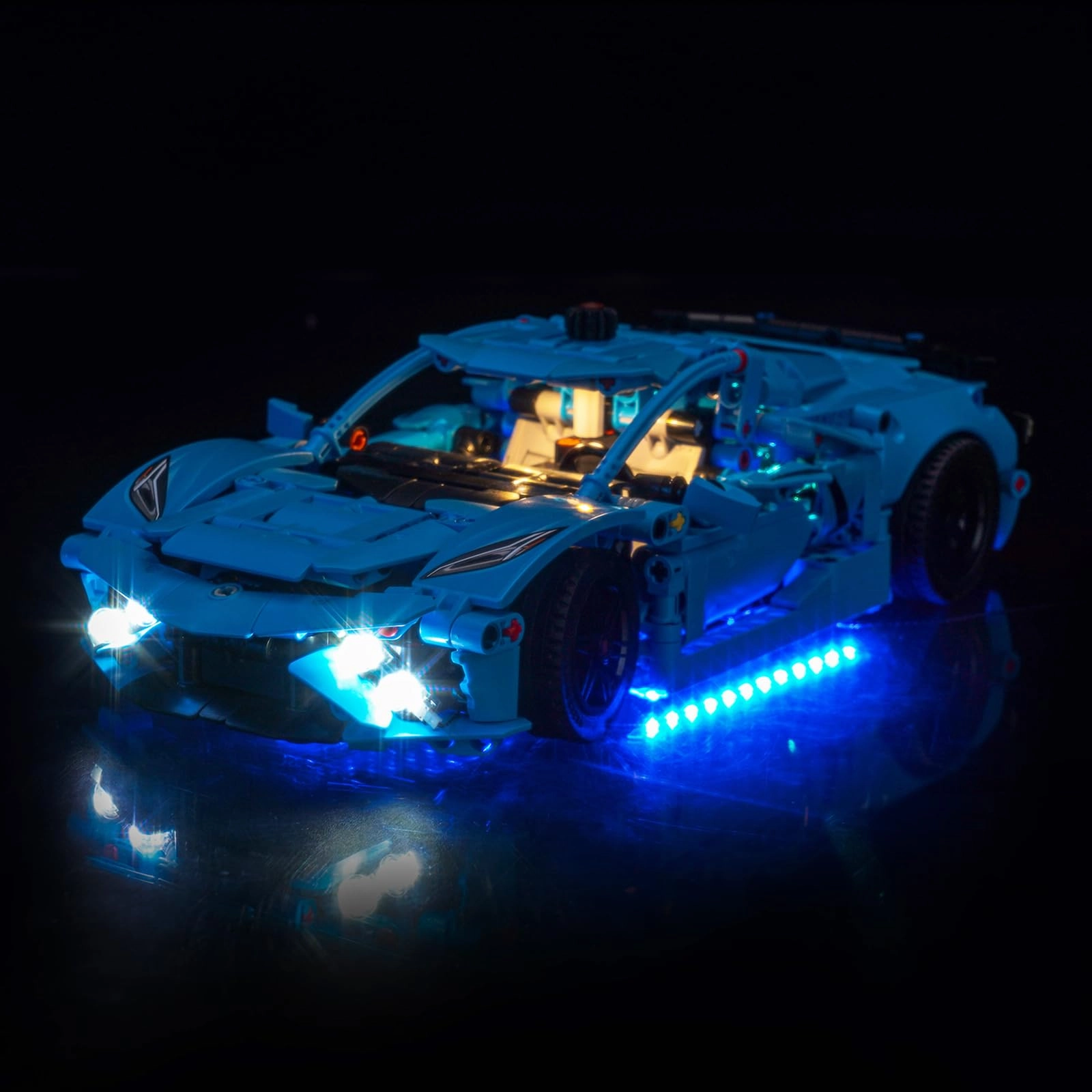LocoLee Light kit for LEGO Chevrolet Corvette Stingray 42217 - RC Version LED Lighting