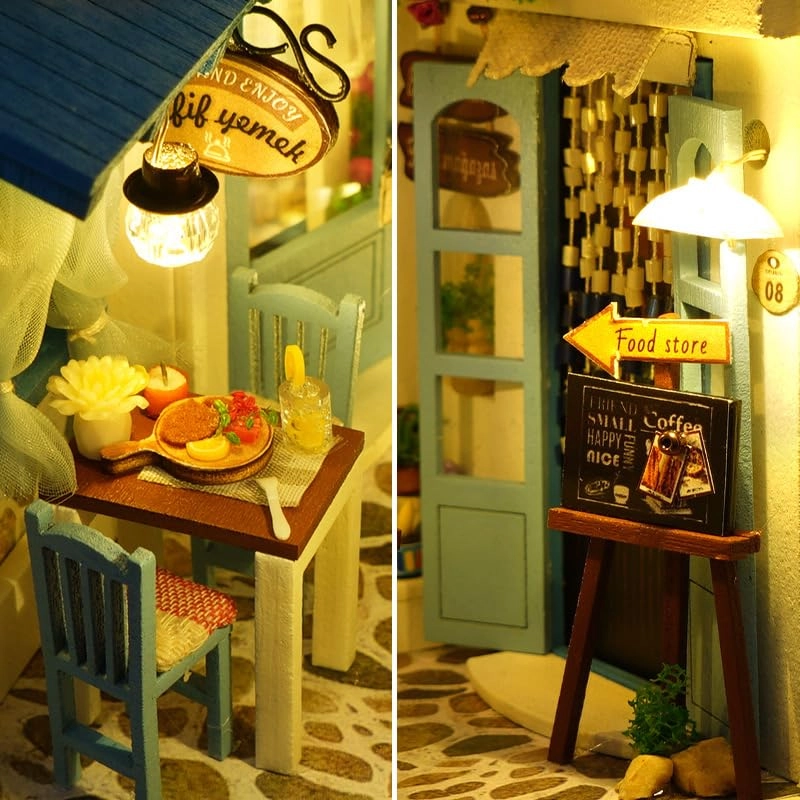 Book Nook Kit - DIY 3D Wooden LED