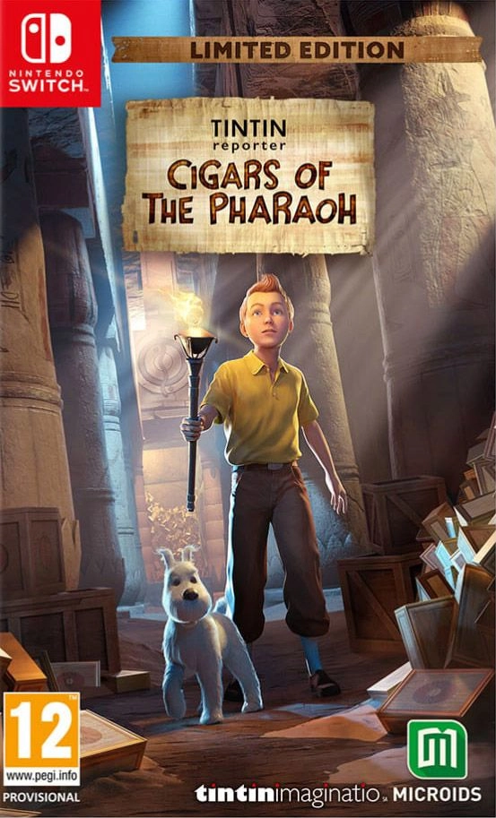 Microids Tintin Reporter The Cigars Of The Pharaoh - Limited Edition Switch