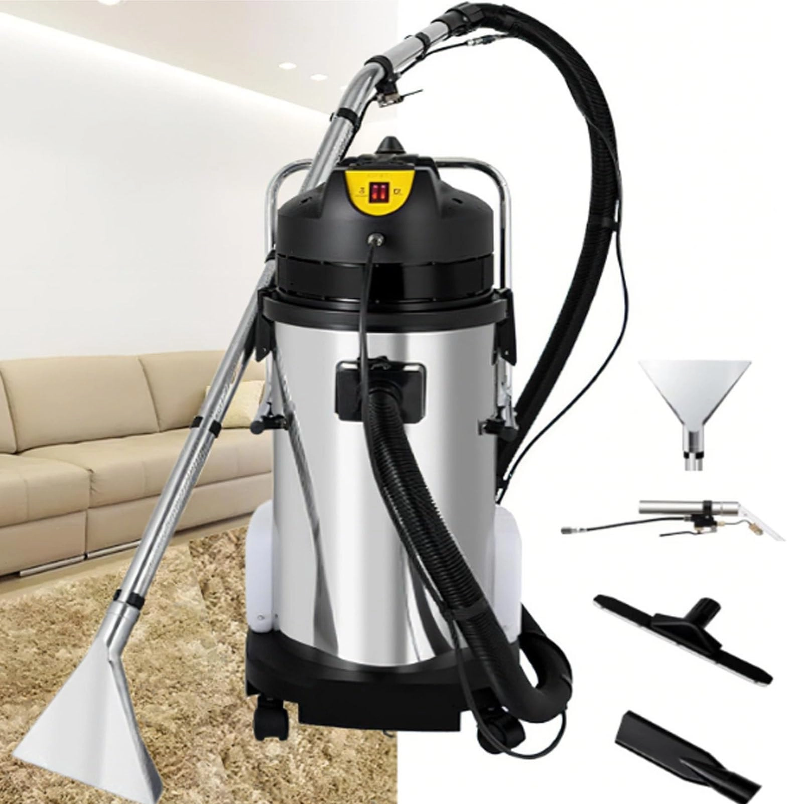 Oiyekntd Commercial Carpet Cleaning Machine - Spraying + vacuuming 1034W