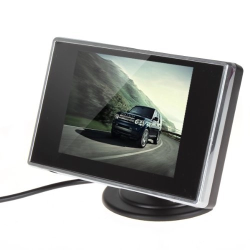 TFT-LCD Car Rearview Mirror Monitor - 3.5 Inches