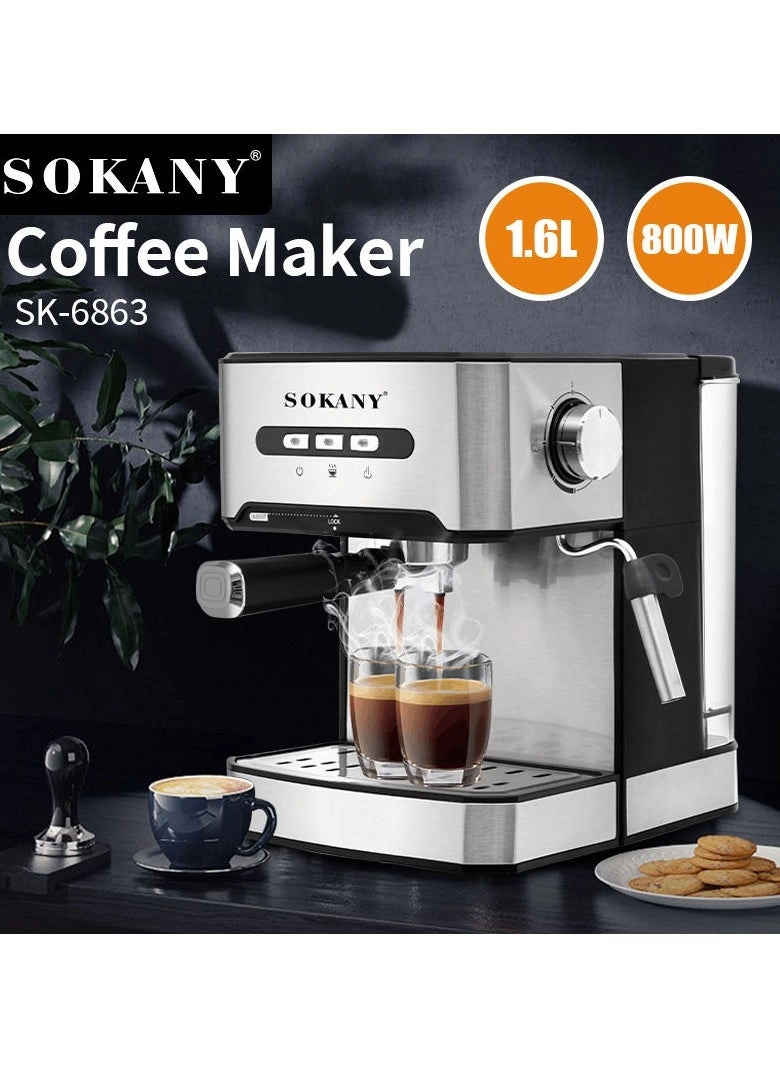 Espresso Machine & Milk SK6863