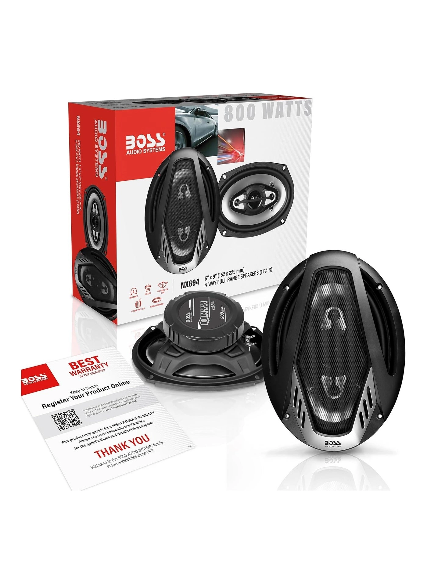 NX694 - 6 x 9 Inch 4 Way