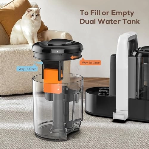 6-in-1 Portable Carpet Washer - Hot and Cold Water Extraction