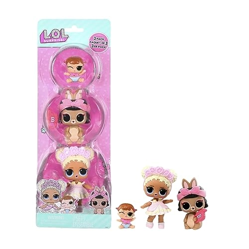 Flower Child Fashion Doll + Short Stop Hop Fashion Doll + Lil Majorette Fashion Doll - Ages 3+