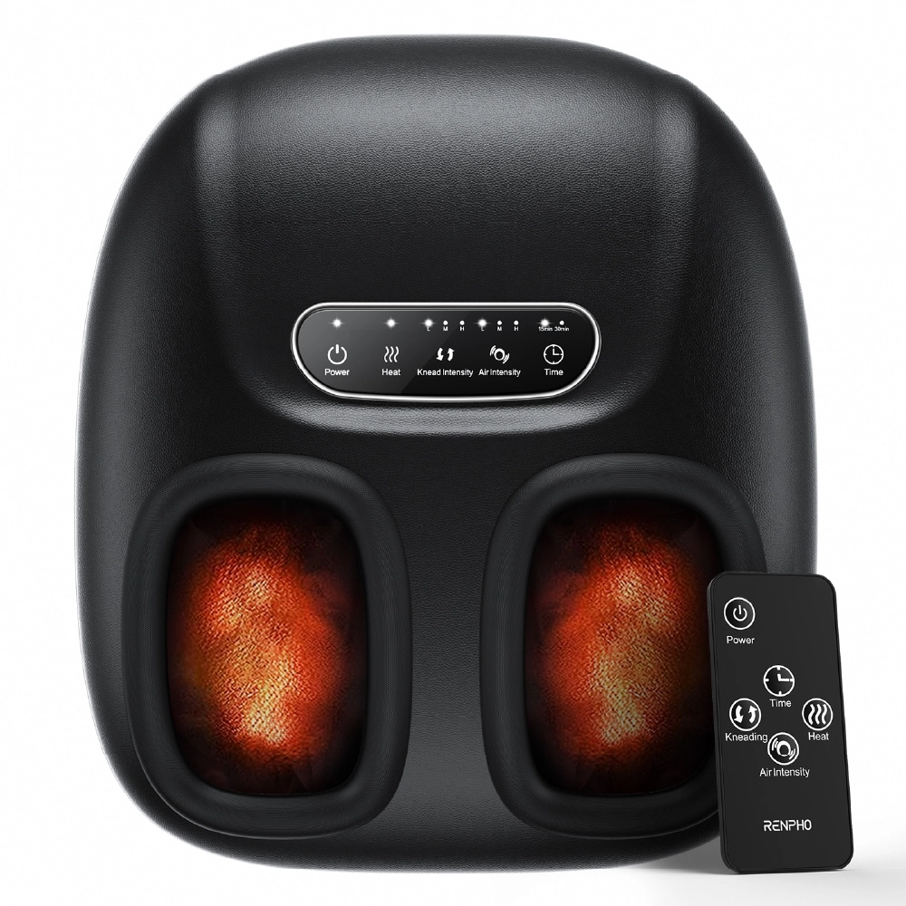Renpho Portable Shiatsu 3D Kneading Massager - Heat
