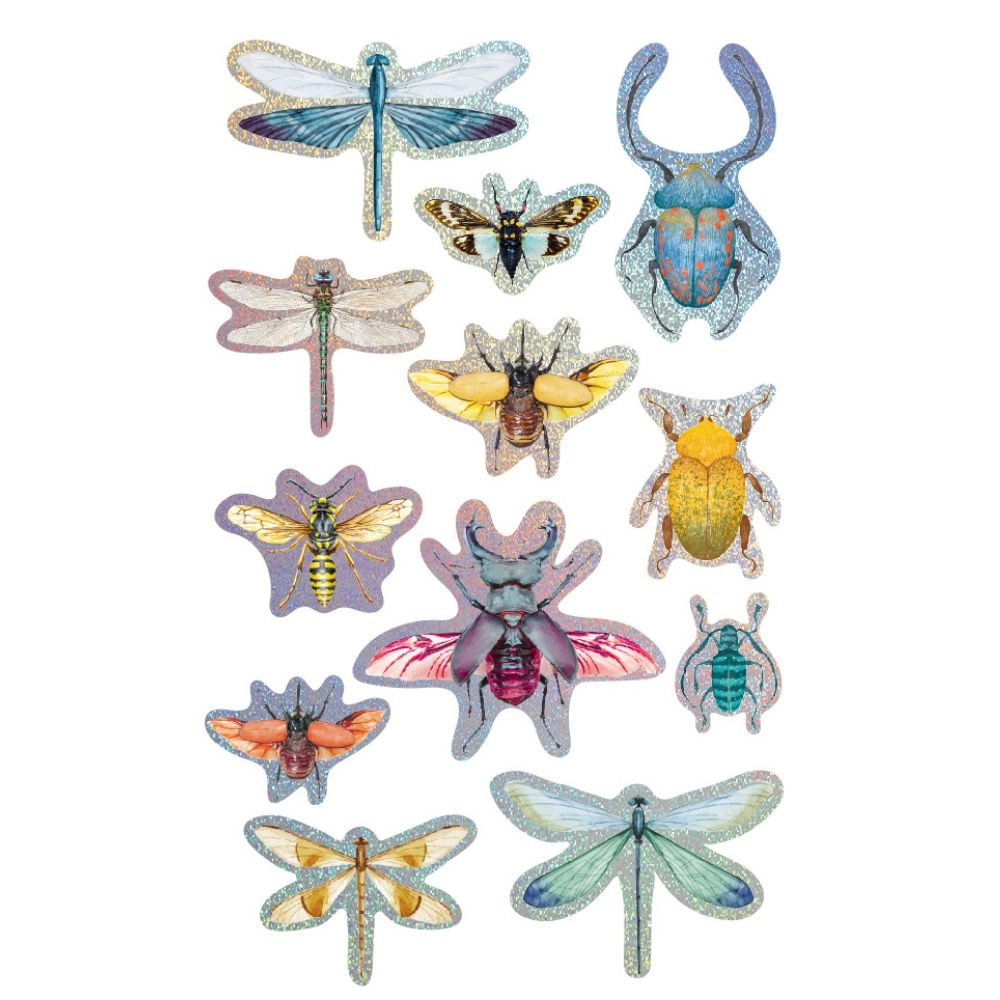3D Stickers - 12Pcs