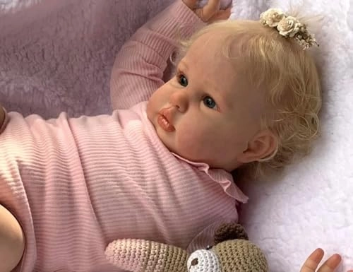 Ellie Reborn Baby Doll - 24 inches Silicone vinyl Ages 3+
