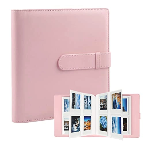 2x3" 256 Pockets Faux Leather Photo Album