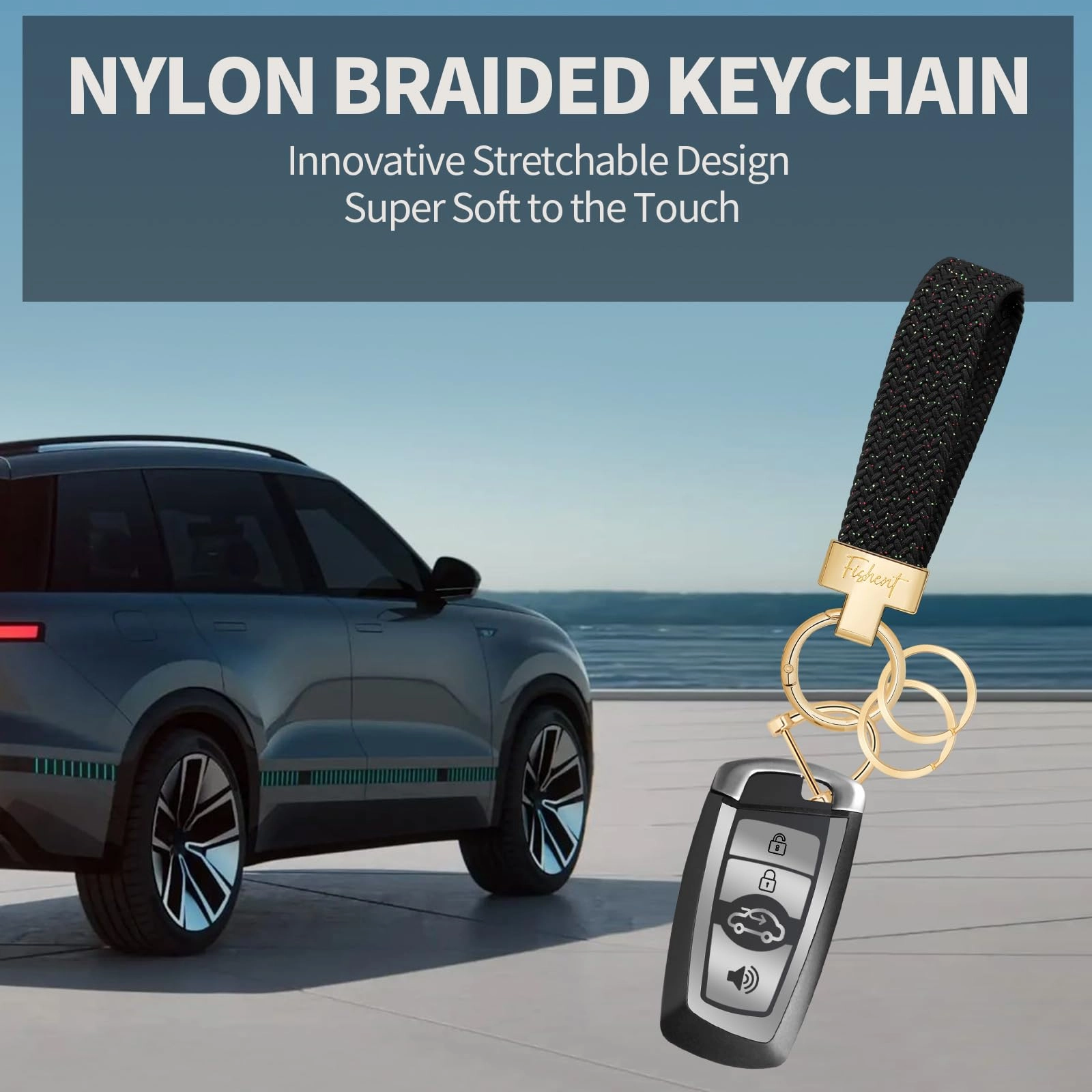 Stretchy Car Keychain - Fun