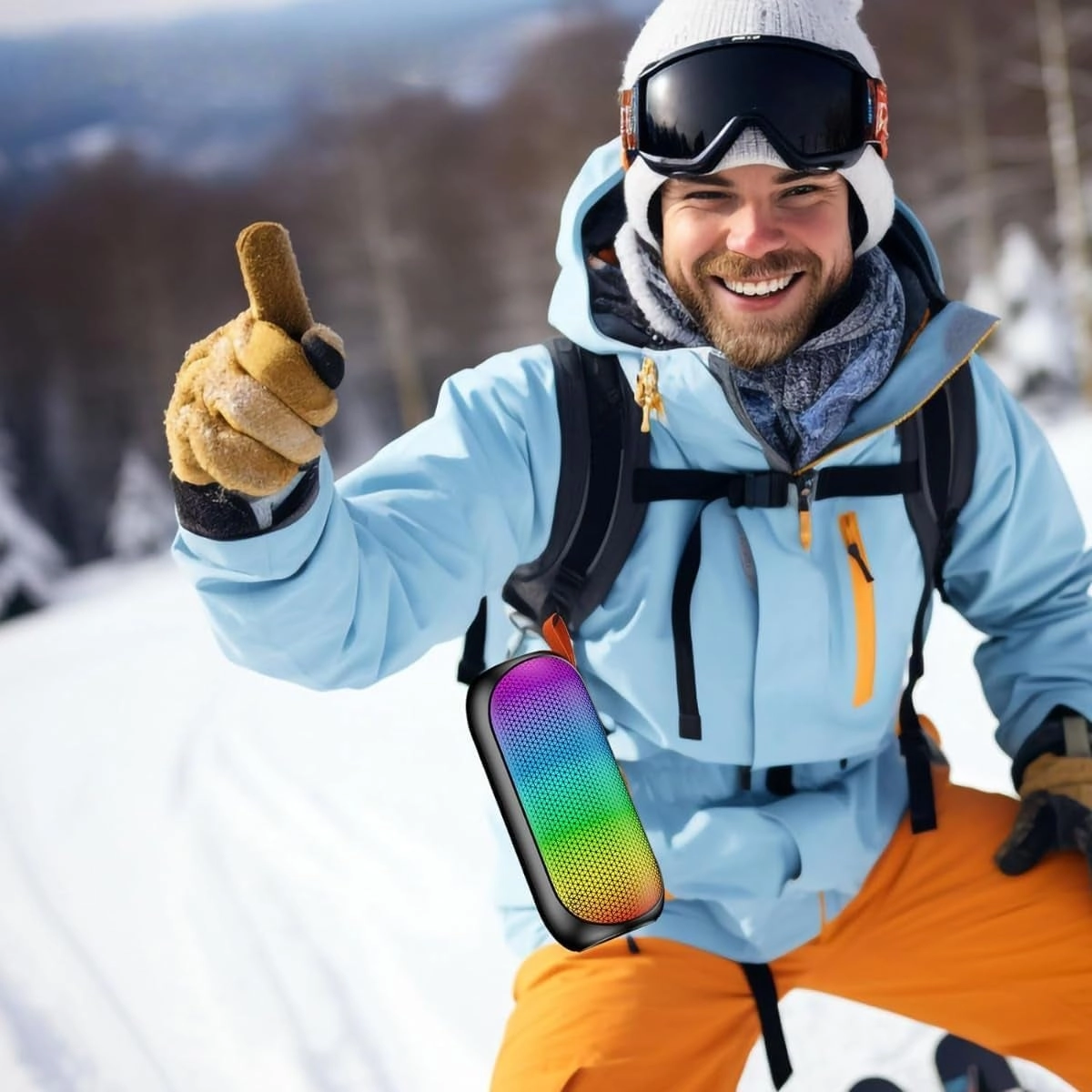 Portable Bluetooth Speaker Waterproof & Wireless