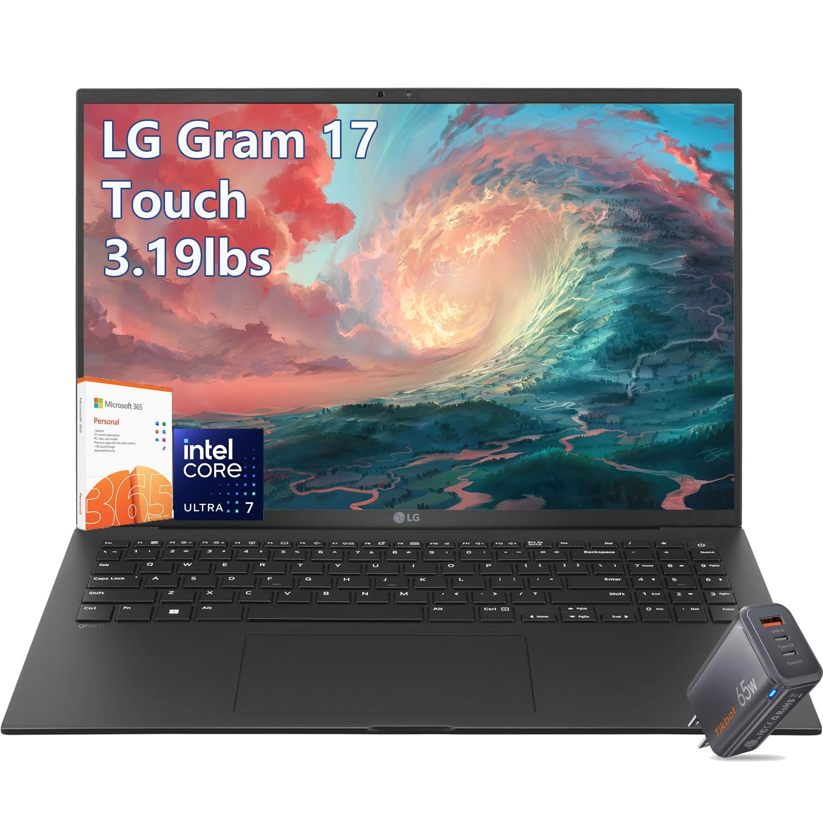 LG gram 17 - 17.3'' Ultra 7-258V 32GB DDR5 2TB SSD