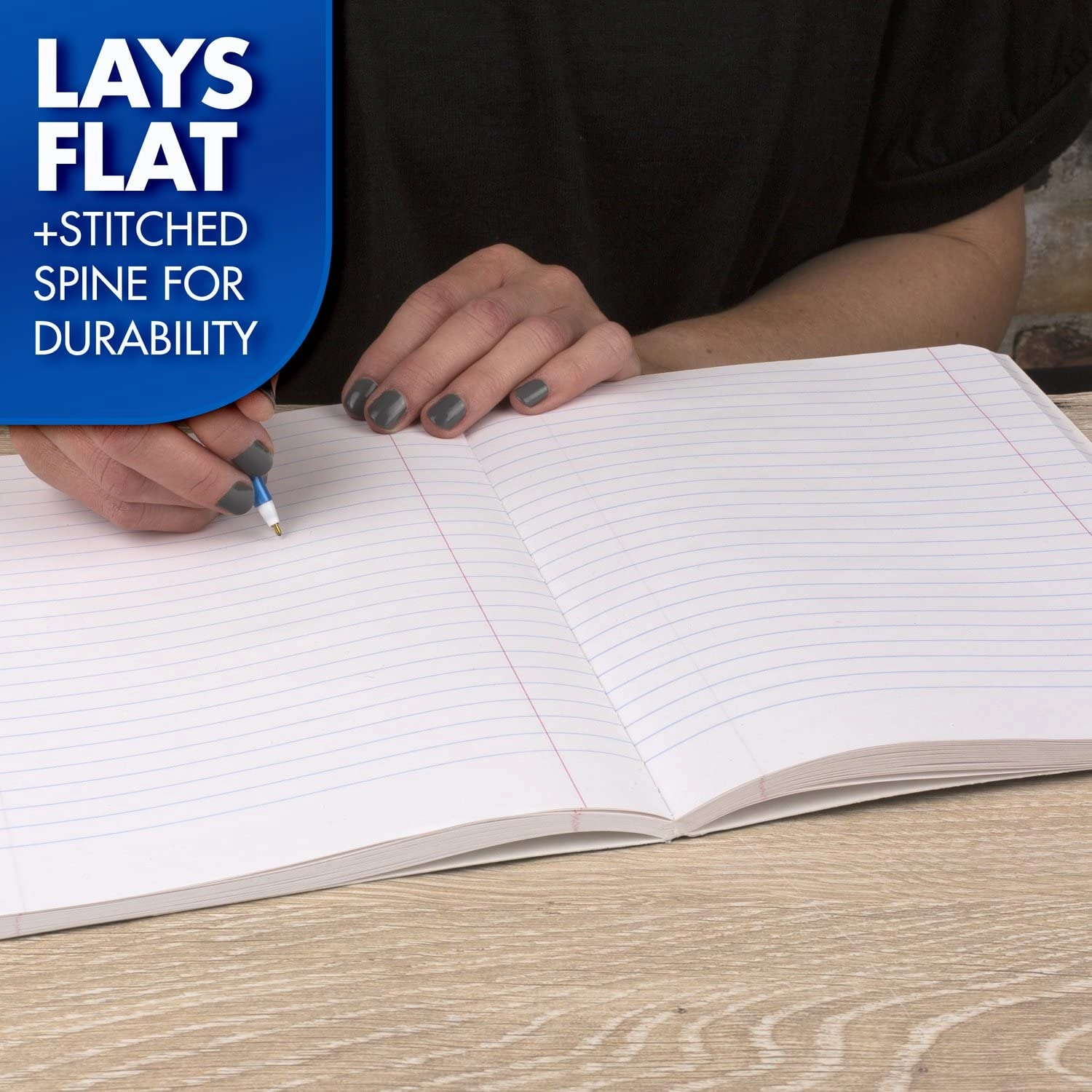Composition Notebook 7-1/2" x 9-3/4" Softcover - Lined 100 Sheets