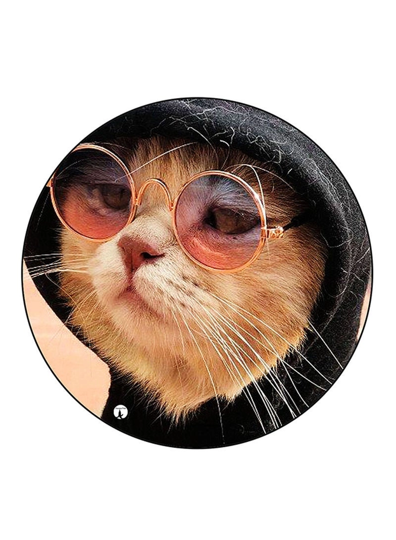 Cat Theme Printed Mouse Pad