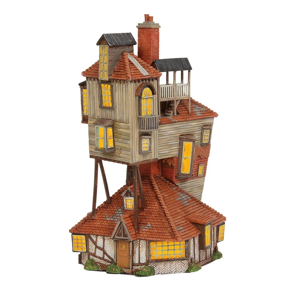 Department 56 The Burrow Lit Building - Polyresin Plastic Stone Powder