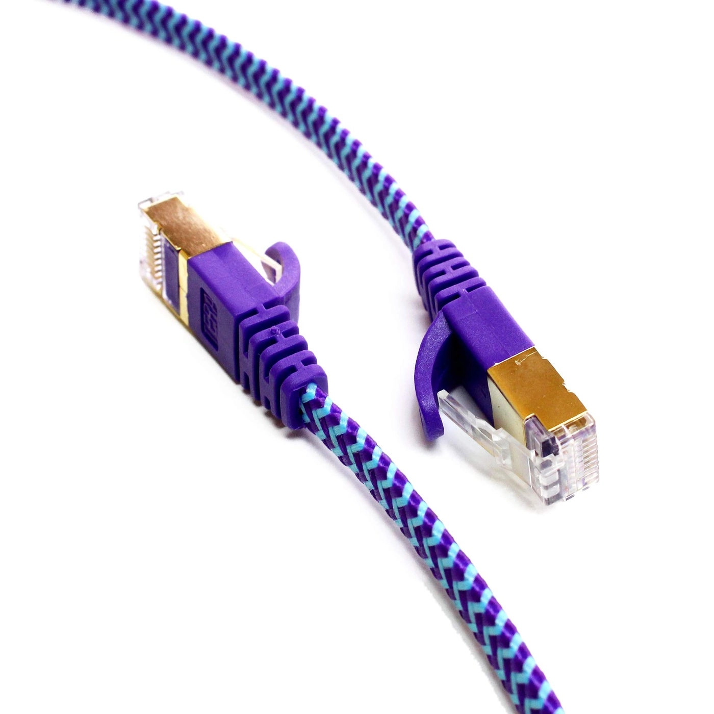 CAT7 10 Gigabit Ethernet Ultra Flat Patch Cable - 3FT