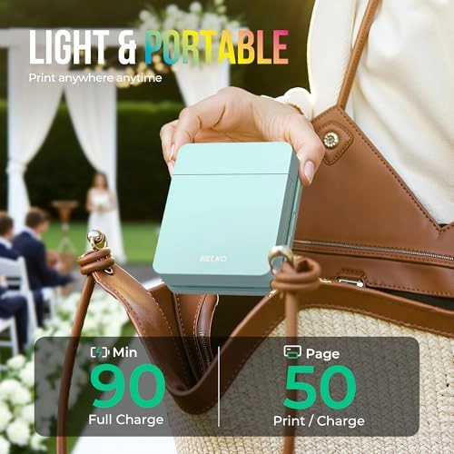 Photo Printer PP01 - Portable Green