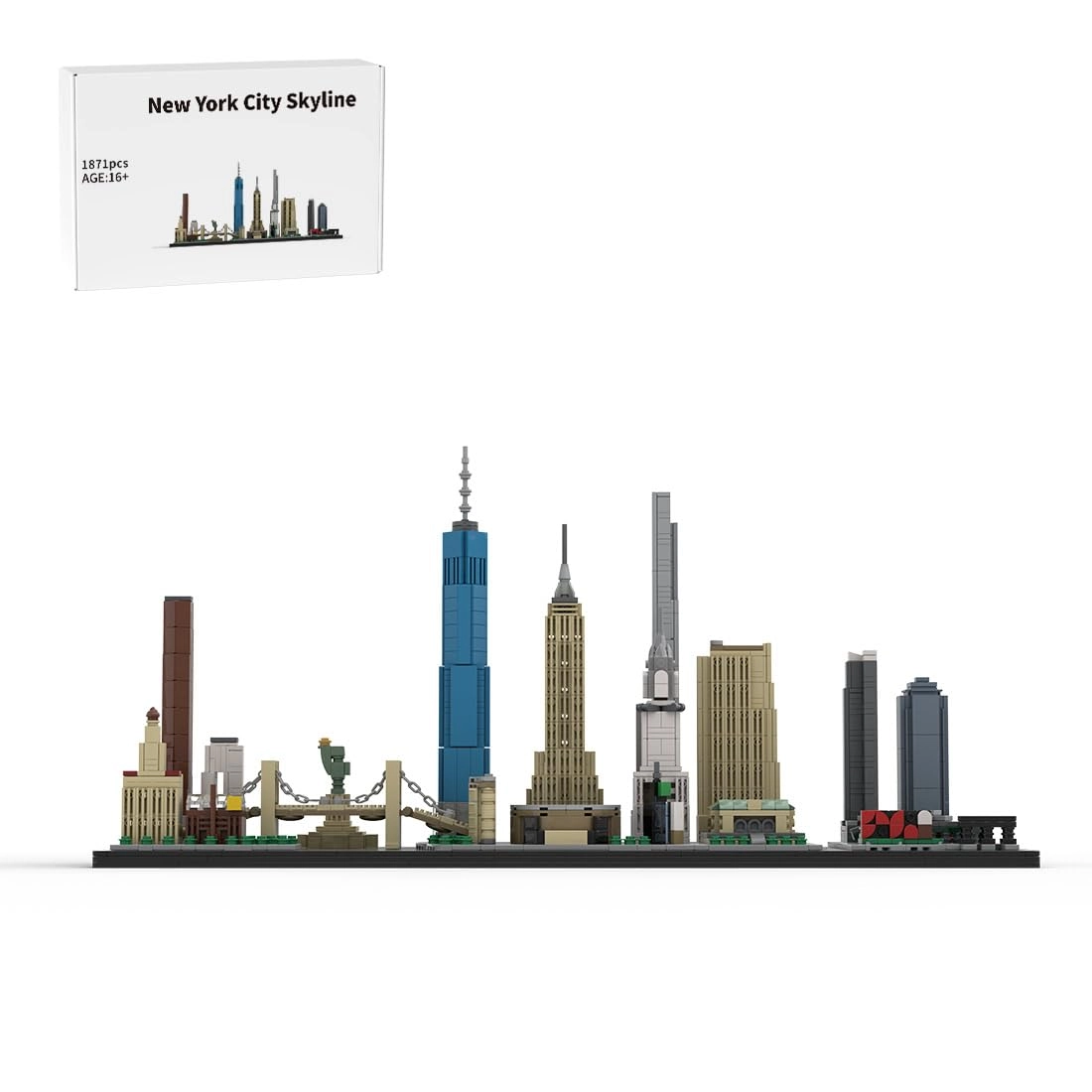 Thinkizen New York City Building Blocks Set - 1871 pcs