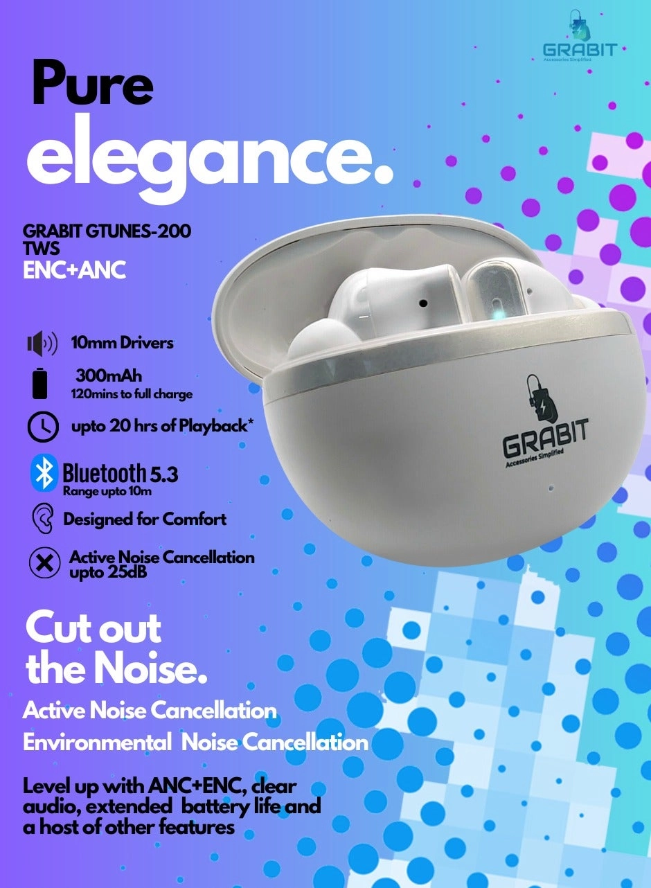 GTUNES-200B Wireless Earbud